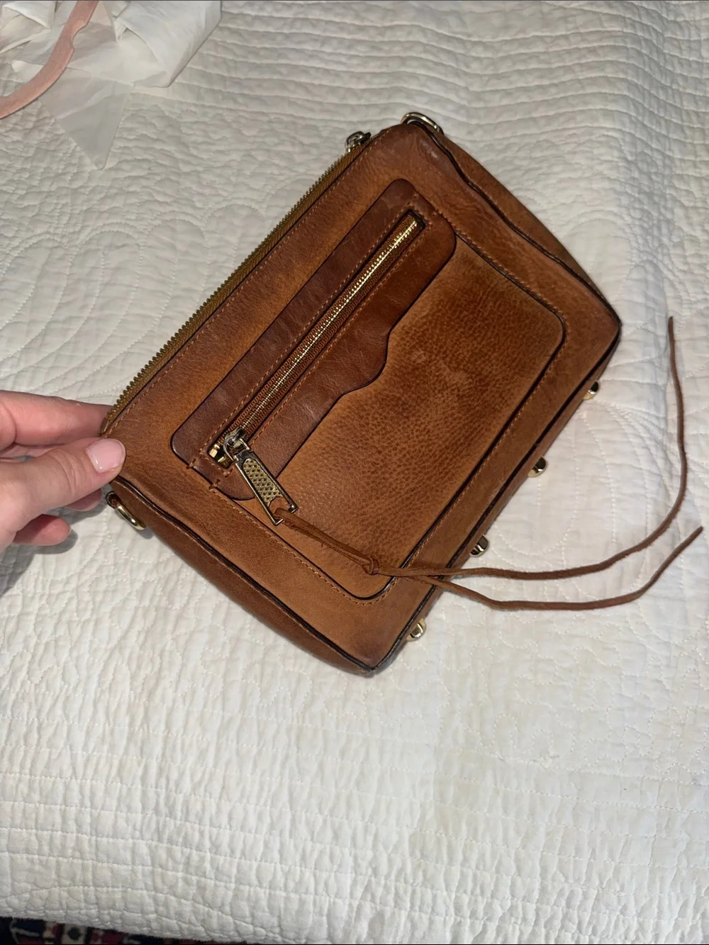 Rebecca Minkoff stylish cognac